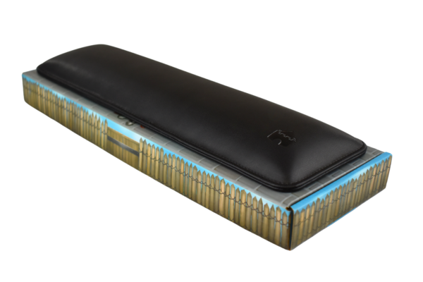 Bailey TKL Size Keyboard Leather Wrist Rest Black - Box Shot