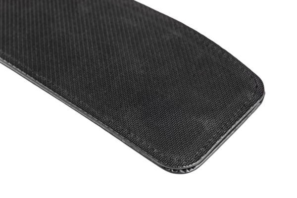 Motte Leather Mouse Wrist Rest Black - Rubber Back Shot
